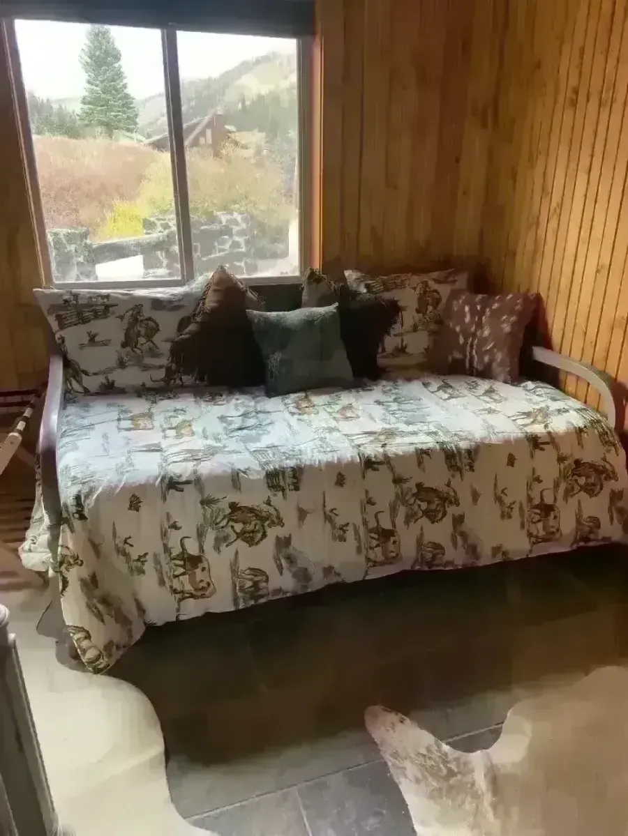 Red River NM Vacation Rental Riverfront Cabin Peace Like A River